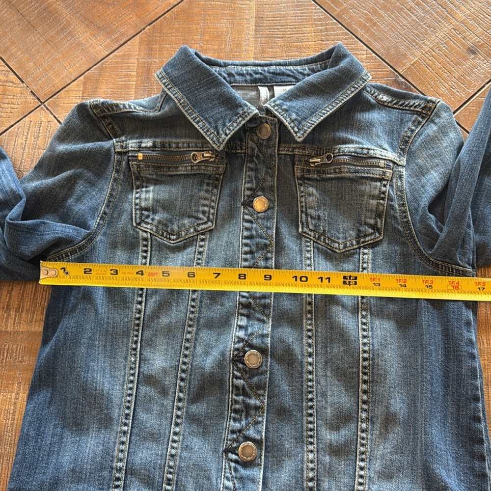 New Directions Weekend Women's Denim Jean Jacket Size Medium - Picture 8 of 8